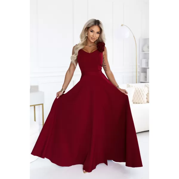  Rochie NUMOCO 643-9 CLARET 