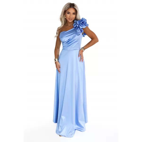  Rochie NUMOCO 685-3 ALBASTRU DESCHIS 