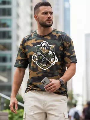 Tricou pentru bărbați DSTREET NX2003R-FG-M VERDE
