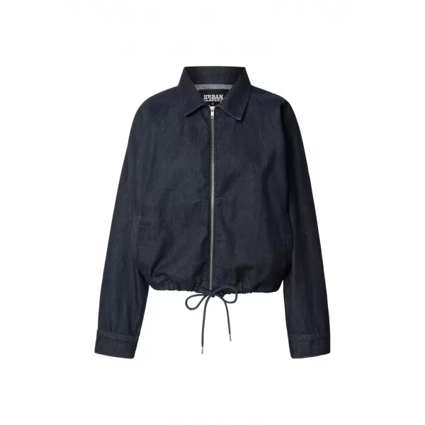  Geaca de dama URBAN CLASSICS TB8295 ALBASTRU CLĂTIT SPĂLAT 