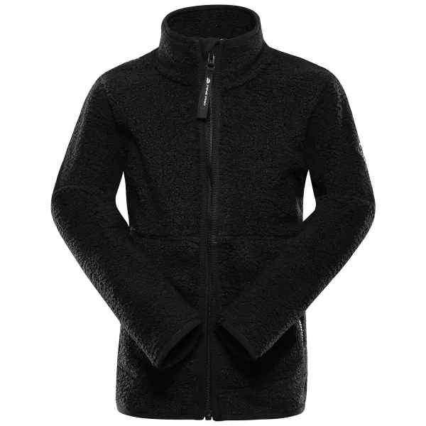  Hanorac cald pentru copii ALPINE PRO FERADO 3 NEGRU 