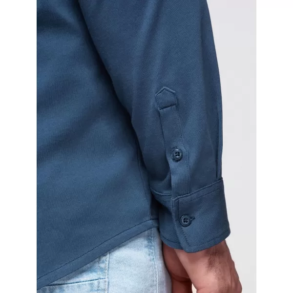  Cămașă pentru bărbați OMBRE K697 DENIM 