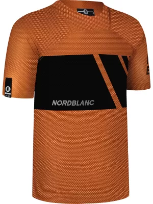 Tricou funcțional pentru ciclism pentru bărbați NORDBLANC MUD NBSMF8083 MARO