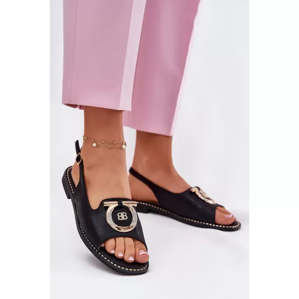  Sandale de dama S.BARSKI KV51-003 NEGRU 