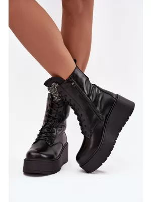 Pantofi de dama BOTO SFY2478-19 NEGRU