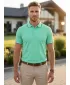 Tricou pentru bărbați cu guler MALFINI FOCUS 232 MENTĂ