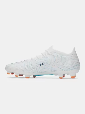 Cizme de fotbal UNDER ARMOUR U SHADOW PRO 4 FG 6006229-100 ALB