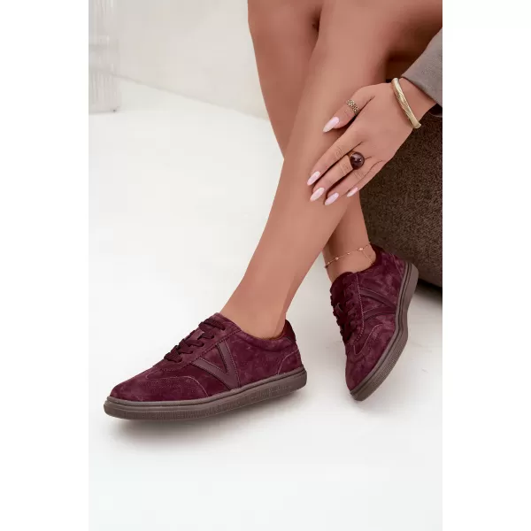  Adidași de damă EVENTO 26PB18-502 PRUNE ÎNCHIS 