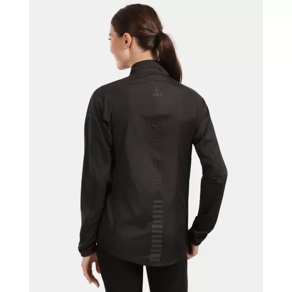  Blazer de vânt pentru femei KILPI TIRANO-W 1L0110KI NEGRU 