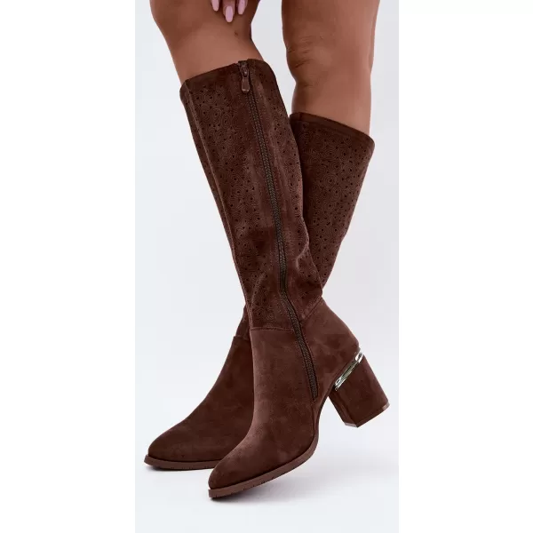  Cizme de dama S.BARSKI HY62-8122 MARO 