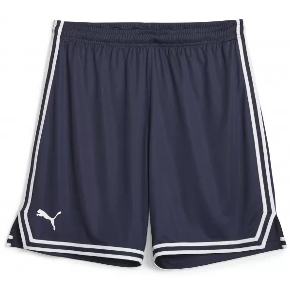  Pantaloni scurți pentru bărbați PUMA HOOPS TEAM GAME SHORT 676629-03 PUMA NAVY 