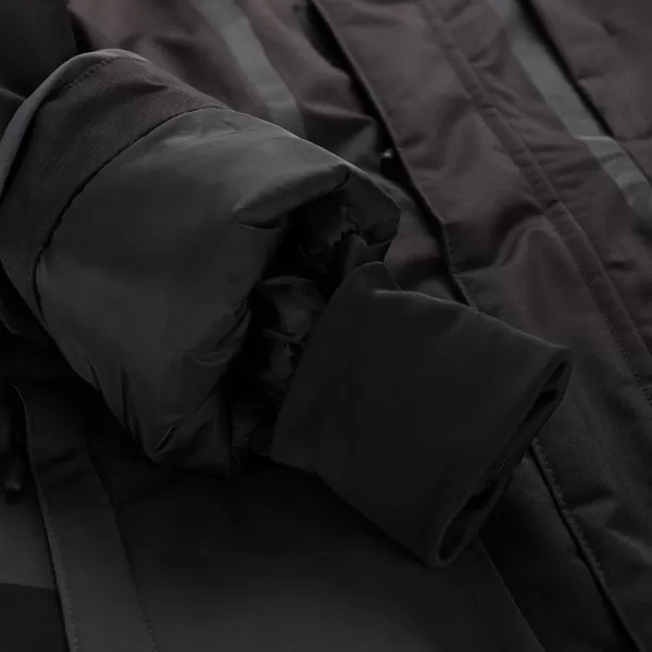  Geaca de schi pentru copii ALPINE PRO DEARO 3 NEGRU 