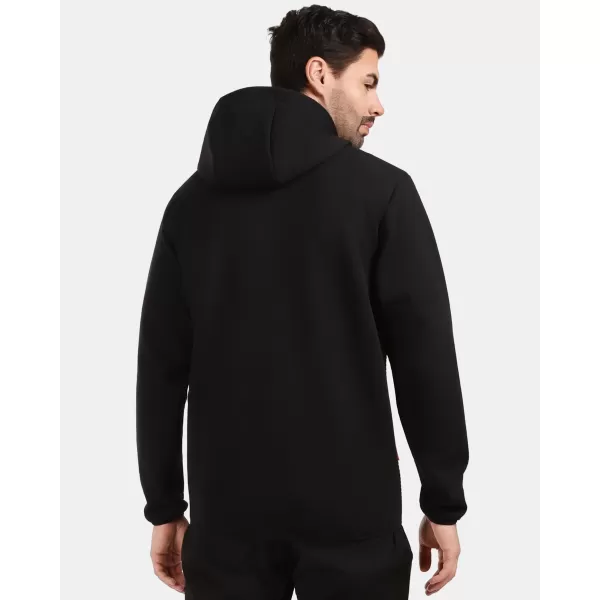  Hanorac pentru bărbați din fleece KILPI DELEG-M 1M0211KI NEGRU 