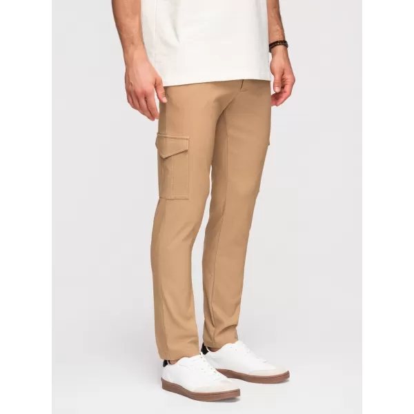  Pantaloni pentru bărbați OMBRE P1515 MARO DESCHIS 
