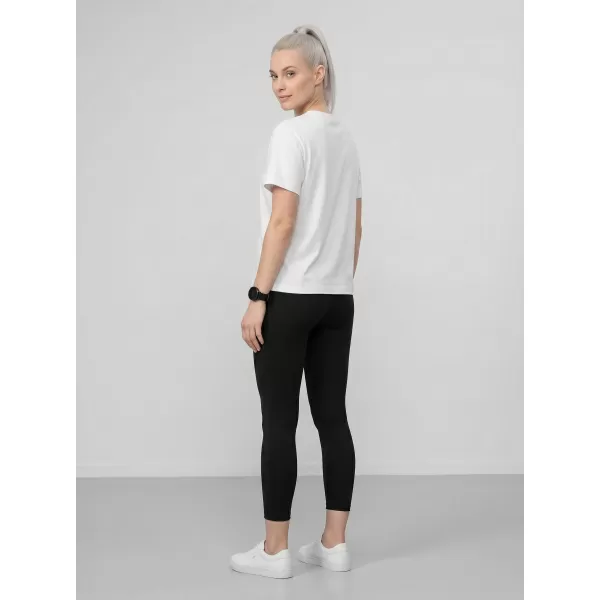  Tricou pentru femei 4F WMM00TTSHF3310 ALB 