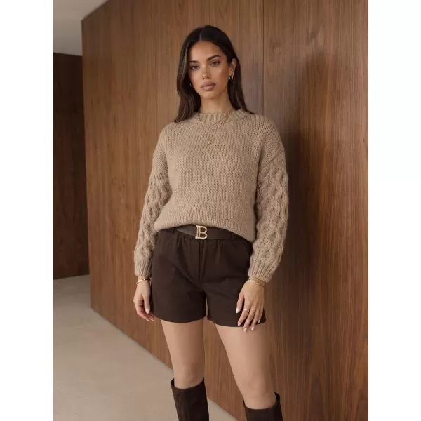  Pantaloni scurți de damă DSTREET SY0592 MARO 