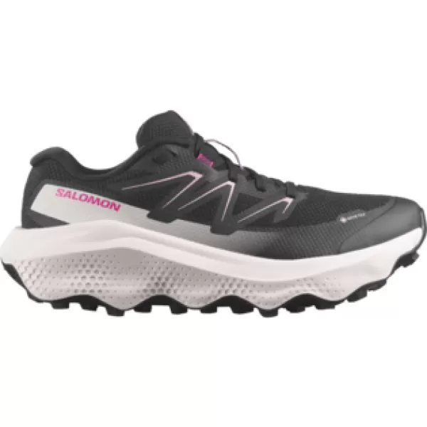  Pantofi de dama SALOMON ULTRA FLOW 2 GORE-TEX L49299500 NEGRU/ROZ ZORI/GHEATA DE VANILIE 