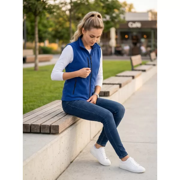  Vesta de dama fleece MALFINI EXIT W-525 ALBASTRU REGAL 