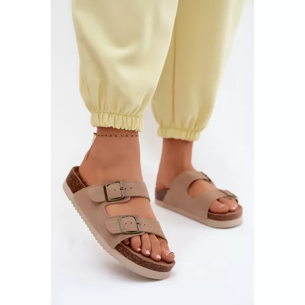  Papuci de damă BOTO 2832 KAKI 