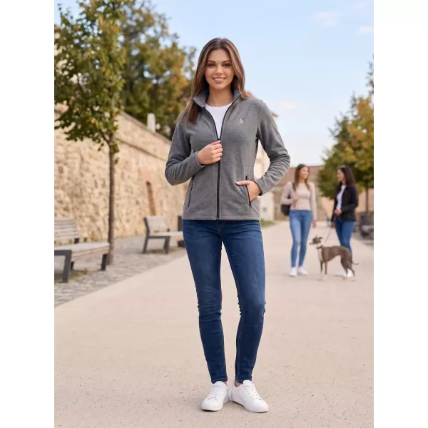  Hanorac de damă din fleece ALTISPORT ALW002852 EVIDENȚIERE NEAGRĂ 