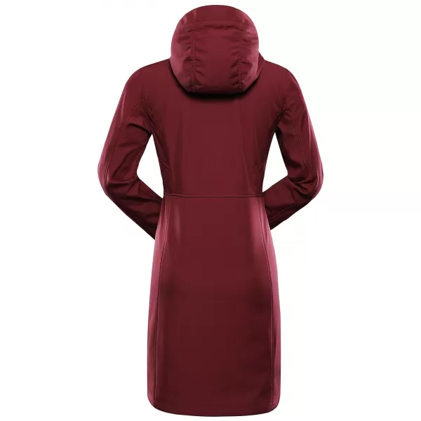  Palton cald de damă softshell ALPINE PRO IBORA 2 RODODENDRON 