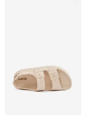 Sandale de dama BIG STAR SHOES TT274A032 BEJ