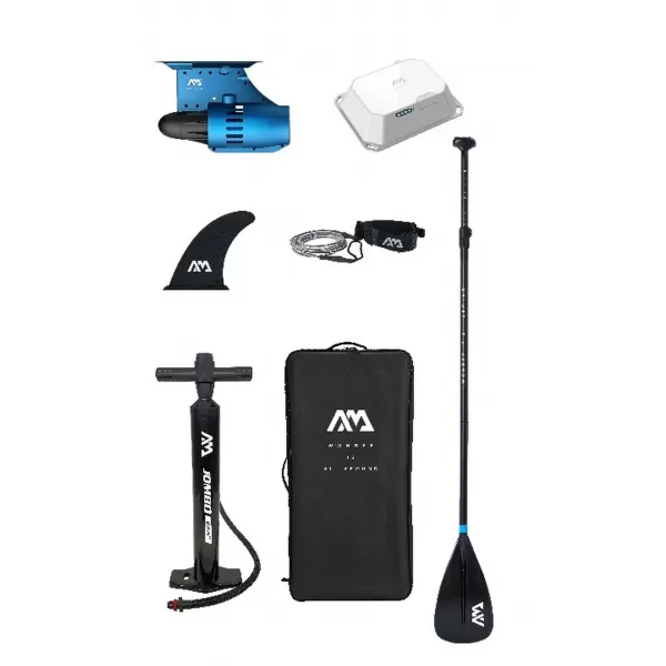  Paddleboard cu motor AQUA MARINA GO Turbo 330 GALBEN GRI 