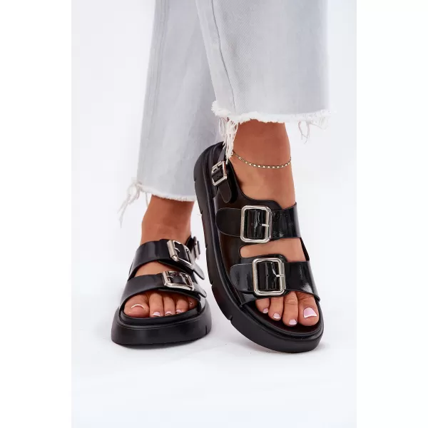  Sandale de dama BIG STAR SHOES RR274662 NEGRU 