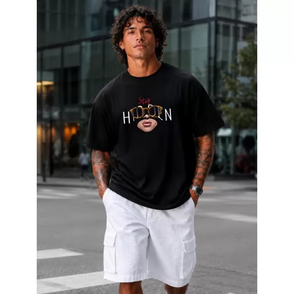  Tricou pentru bărbați DSTREET NX1008R-BK-O NEGRU 