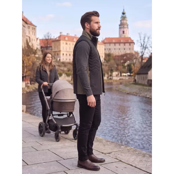  Vestă ușoară pentru bărbați ALPINE PRO BERF 3 NEGRU 