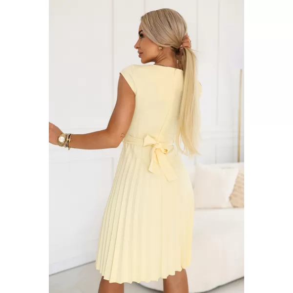  Rochie NUMOCO 311-21 GALBEN DE UNT 