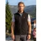Vestă din lână pentru bărbați ALTISPORT ALM002525 NEGRU