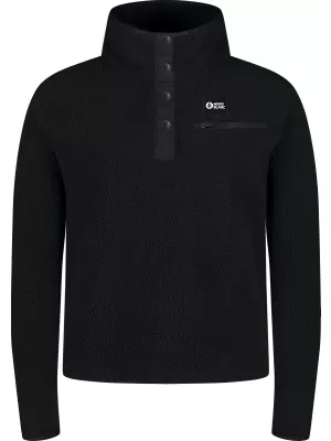 Hanorac de damă din fleece NORDBLANC BOLETUS NBSFL8378 NEGRU