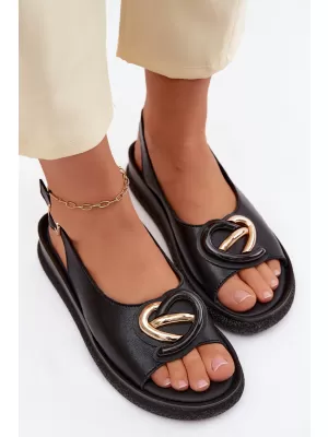 Sandale de dama S.BARSKI KV61-6047 NEGRU