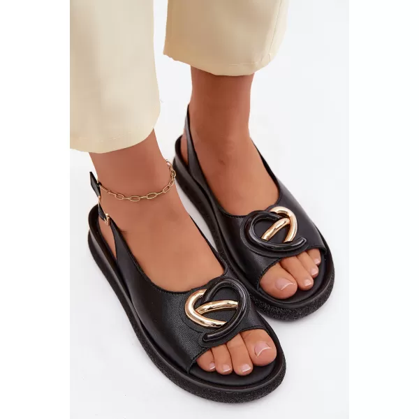 Sandale de dama S.BARSKI KV61-6047 NEGRU 