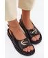 Sandale de dama S.BARSKI KV61-6047 NEGRU