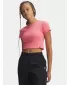Tricou pentru femei UNDER ARMOUR RIVAL RIB BABY TEE 6000264-600 ROZ