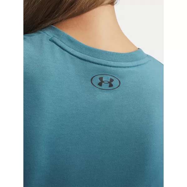  Tricou pentru femei UNDER ARMOUR W VARSITY SS 6010592-466 ALBASTRU 