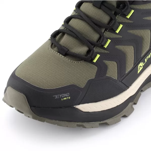  Pantofi de exterior ALPINE PRO BRALE VERDE IEDERA 