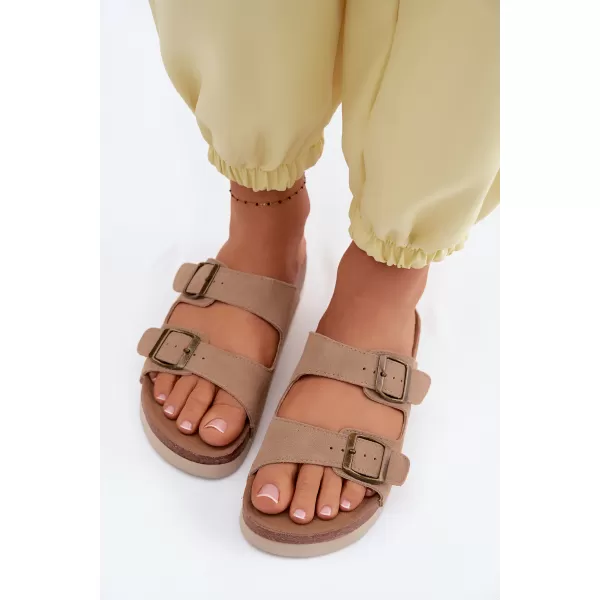  Papuci de damă BOTO 2832 KAKI 