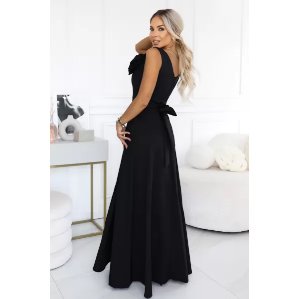  Rochie NUMOCO 669-6 NEGRU CLASIC 