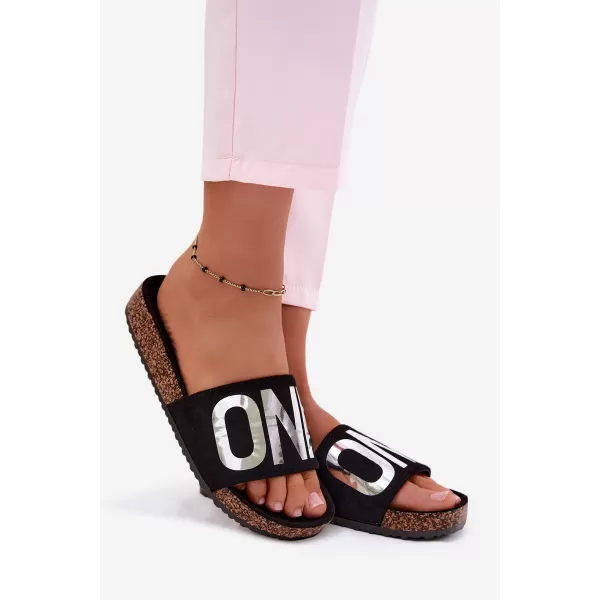  Papuci de damă VINCEZA 22-2217 NEGRU 