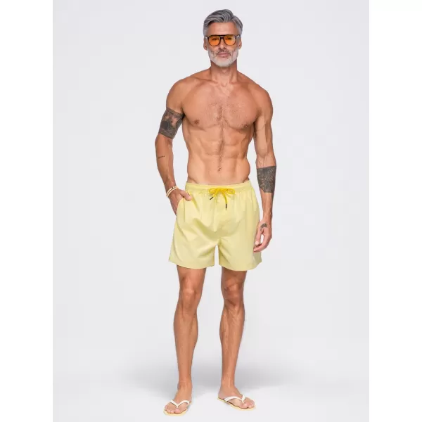  Pantaloni scurți pentru bărbați OMBRE OM-SRSS-0216 GALBEN 