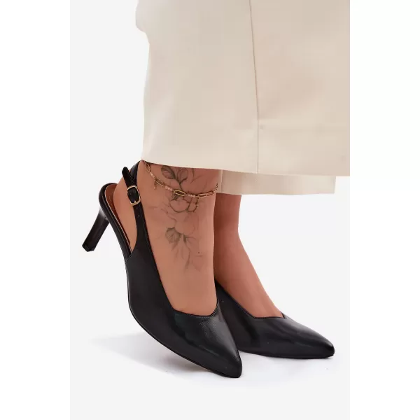  Sandale de dama SERGIO LEONE SK158 NEGRU 