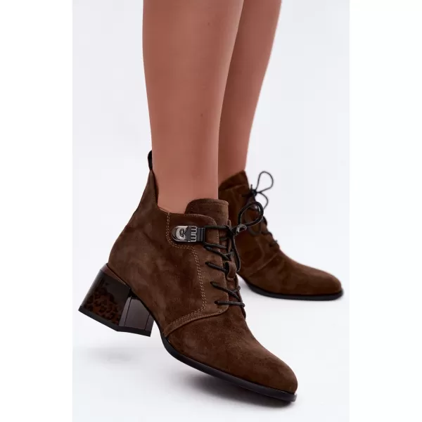  Botine de dama BOTO 26BT24-383 CAFEA 