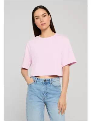 Tricou de damă URBAN CLASSICS TB8288 TRANDAFIR ÎNROȘIT