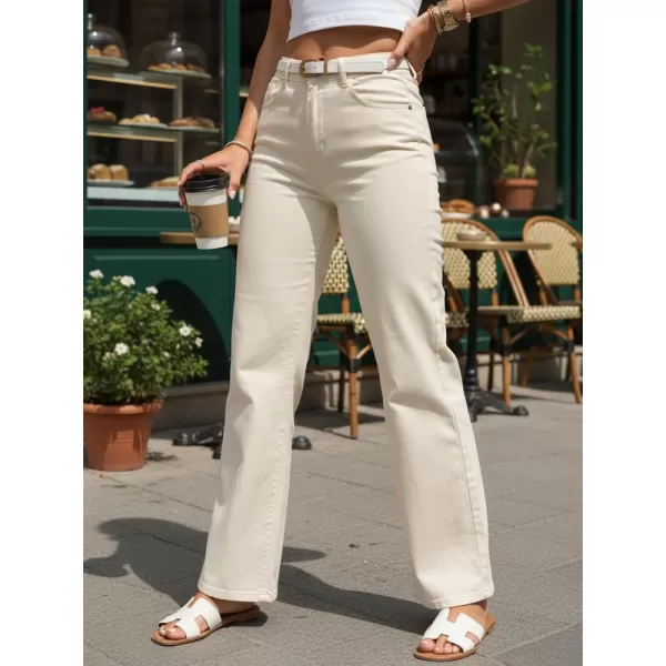  Pantaloni de dama DSTREET UY3063 ALB 