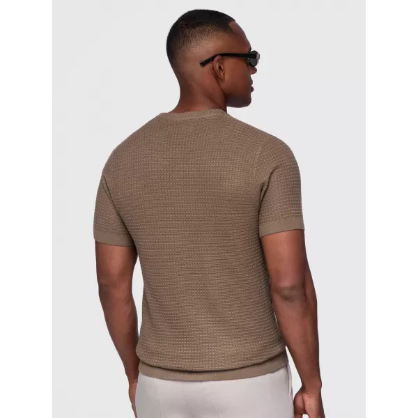  Tricou pentru bărbați OMBRE OM-TSCT-0303 MARO DESCHIS 