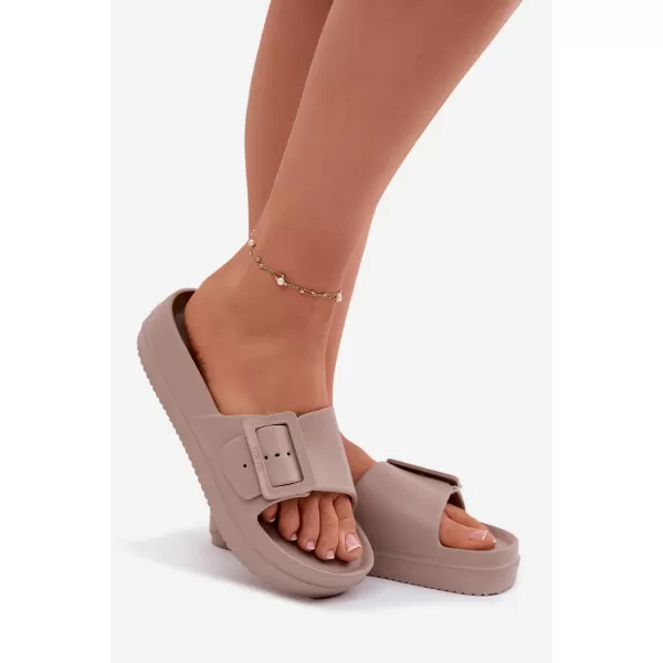  Papuci de damă BIG STAR SHOES TT274A079 BEJ 