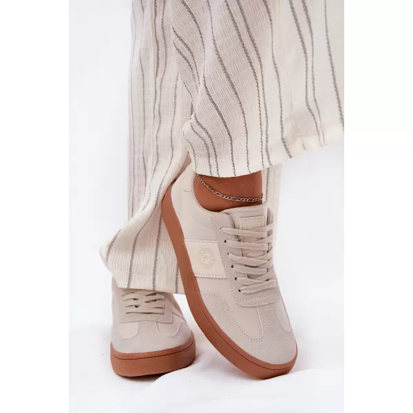  Adidași de damă BIG STAR SHOES RR274806 BEJ 